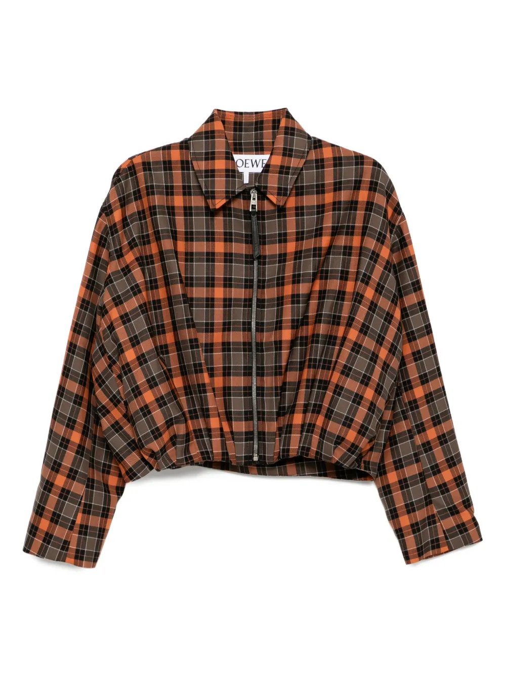 checked jacket