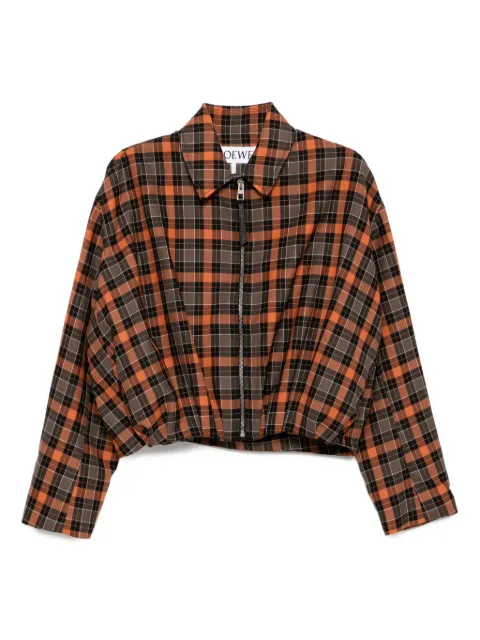 LOEWE checked jacket
