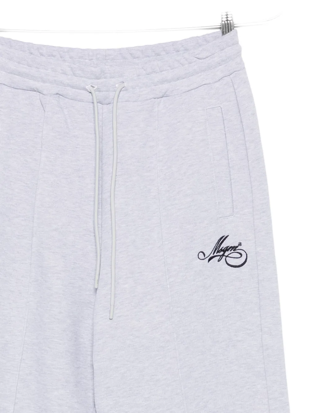 Msgm Comfortable Trousers Featuring Elastic Waistband In Gray