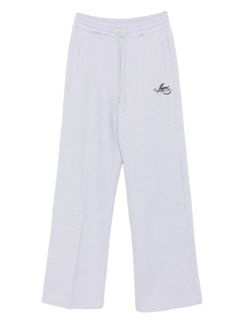 MSGM embroidered-logo sweatpants