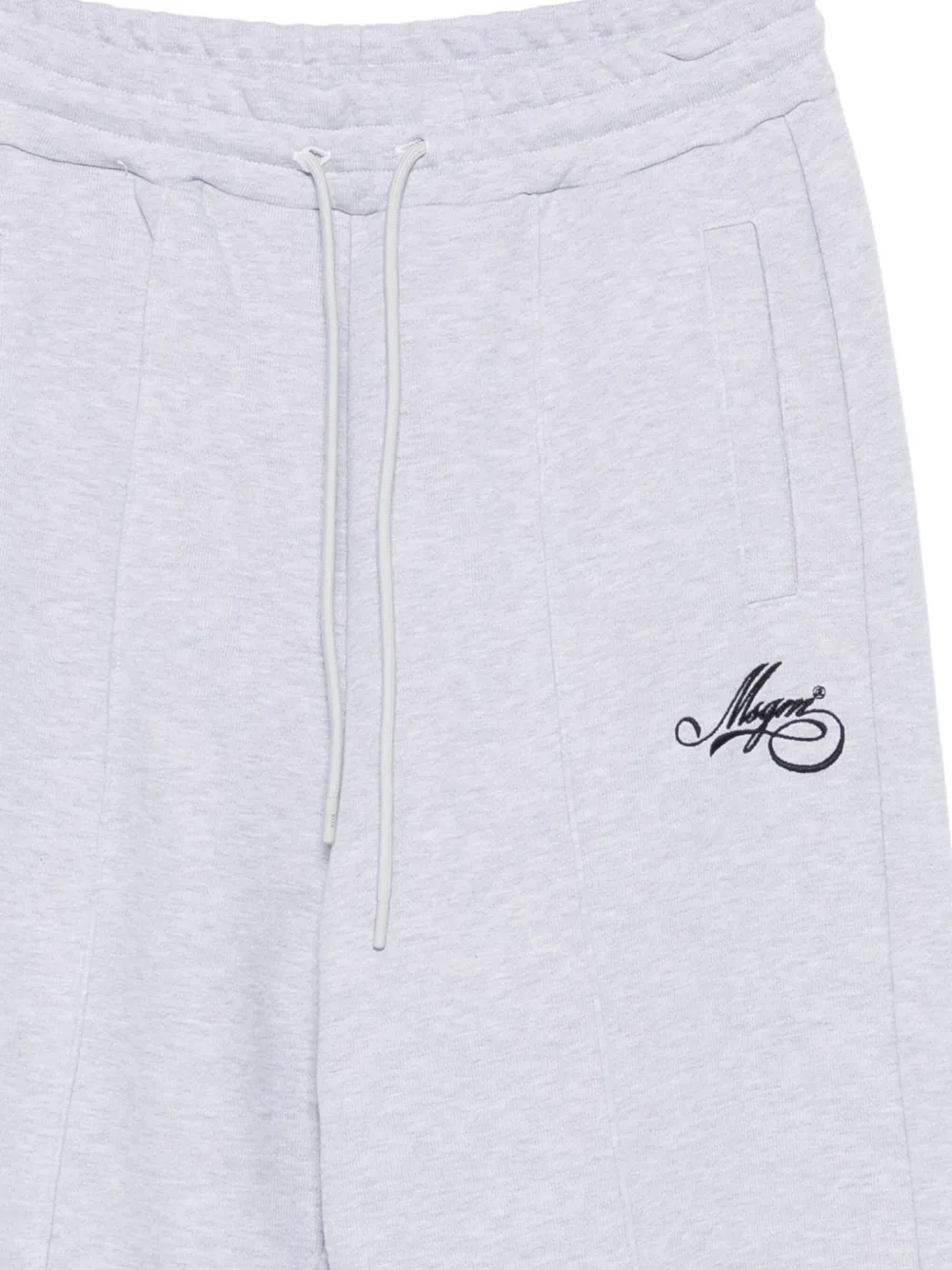MSGM Joggingbroek met geborduurd logo Grijs