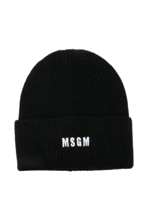 Sacai x Carhartt WIP Ribbed Beanie | Black | FARFETCH