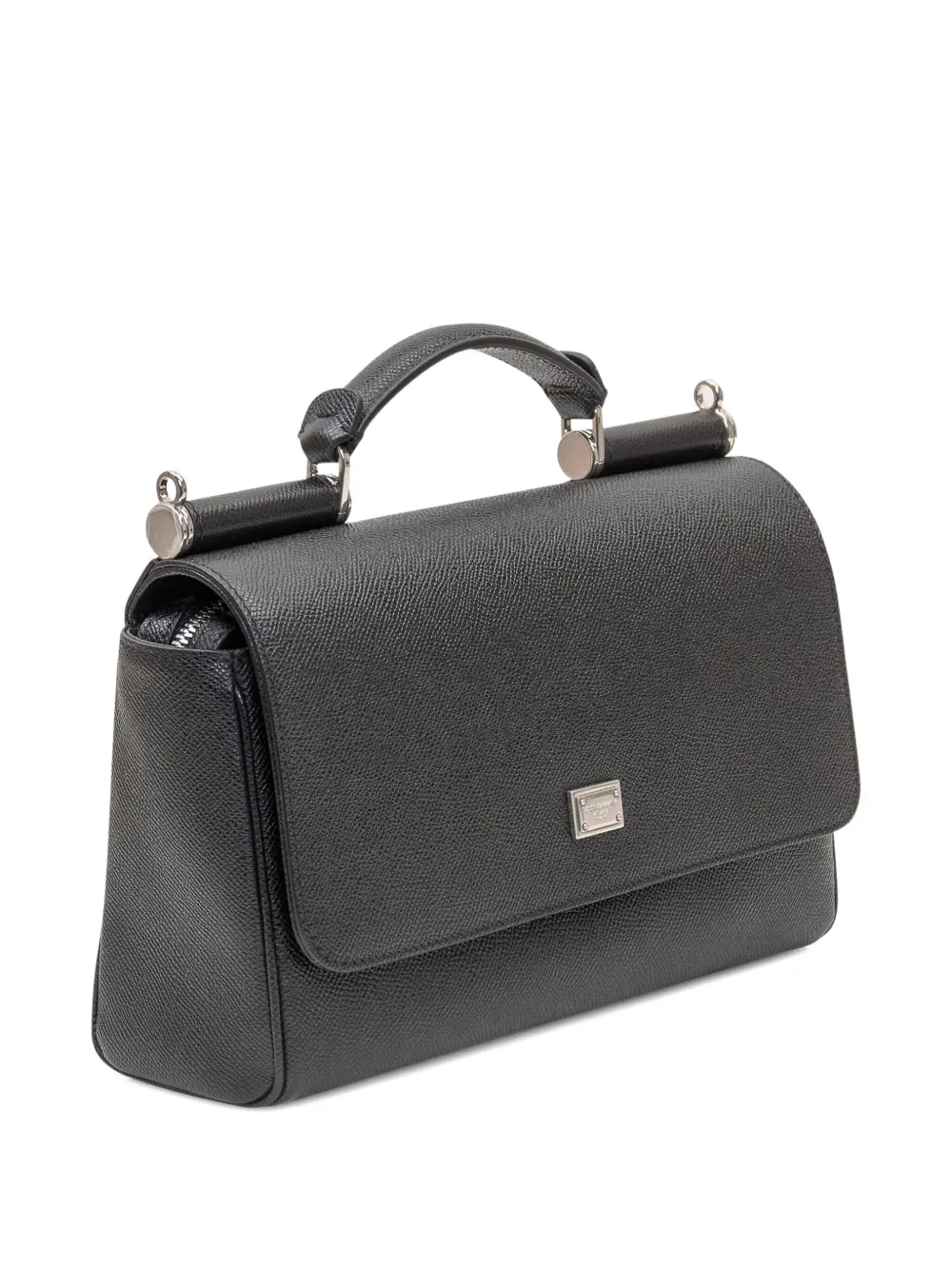 Dolce & Gabbana Leren shopper Zwart