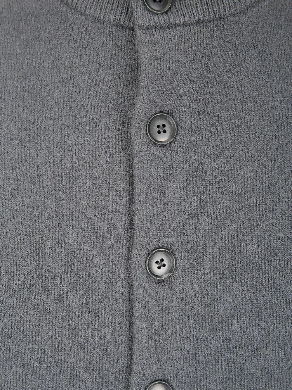 extreme cashmere Chou button-fastening cardigan Grijs