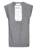 extreme cashmere cashmere gilet - Grey
