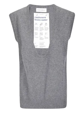 【EXTREME CASHMERE/エクストリームカシミヤ】Corset：ベスト EXTREME CASHMERE/エクストリームカシミヤ】Corset：ベスト