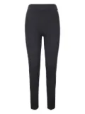 extreme cashmere Nº 372 Beat elasticated-waist leggings - Black
