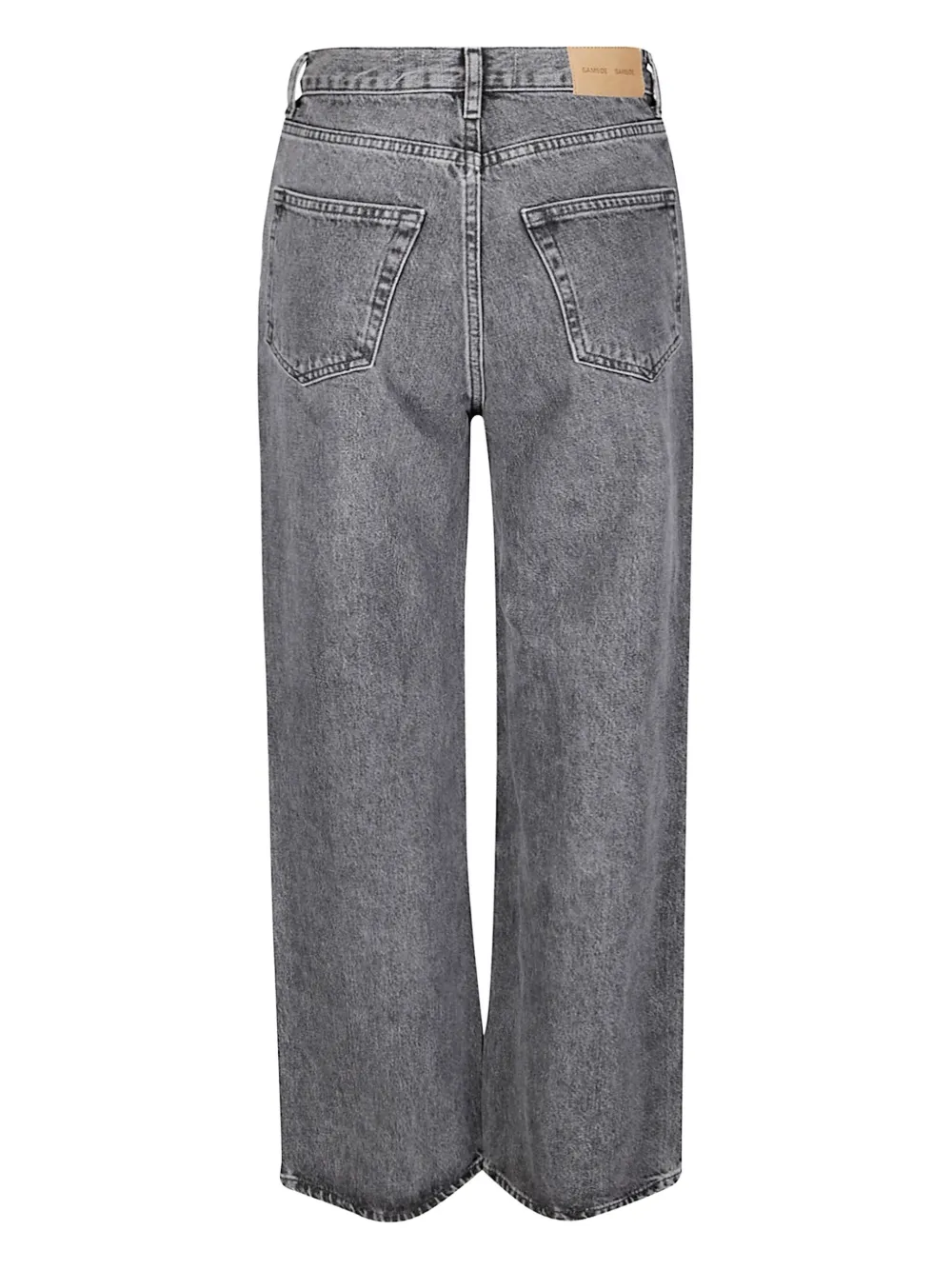SAMSOE SAMSOE acid-wash jeans - Grijs