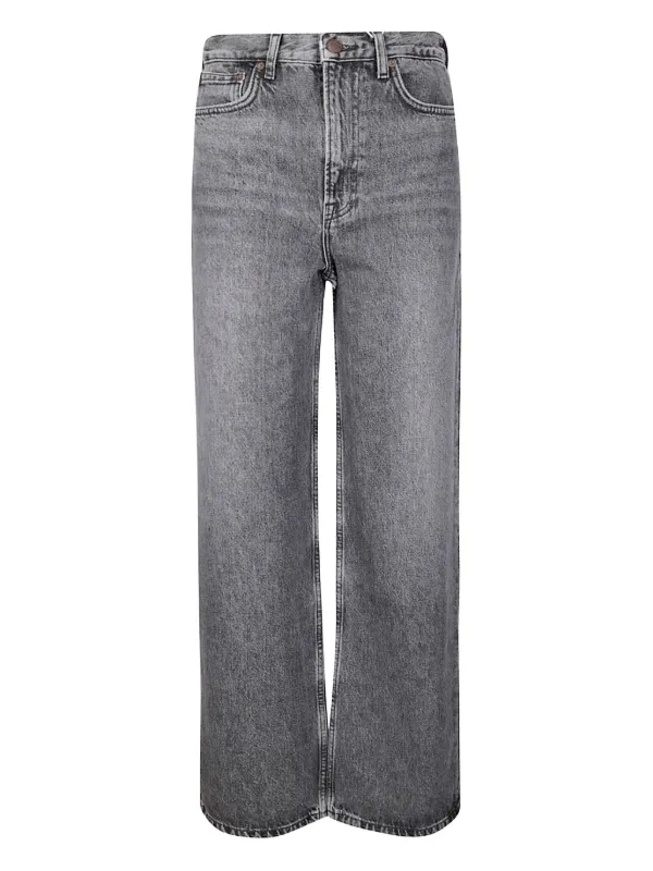 SAMSOE SAMSOE acid-wash Jeans Grey FARFETCH IN