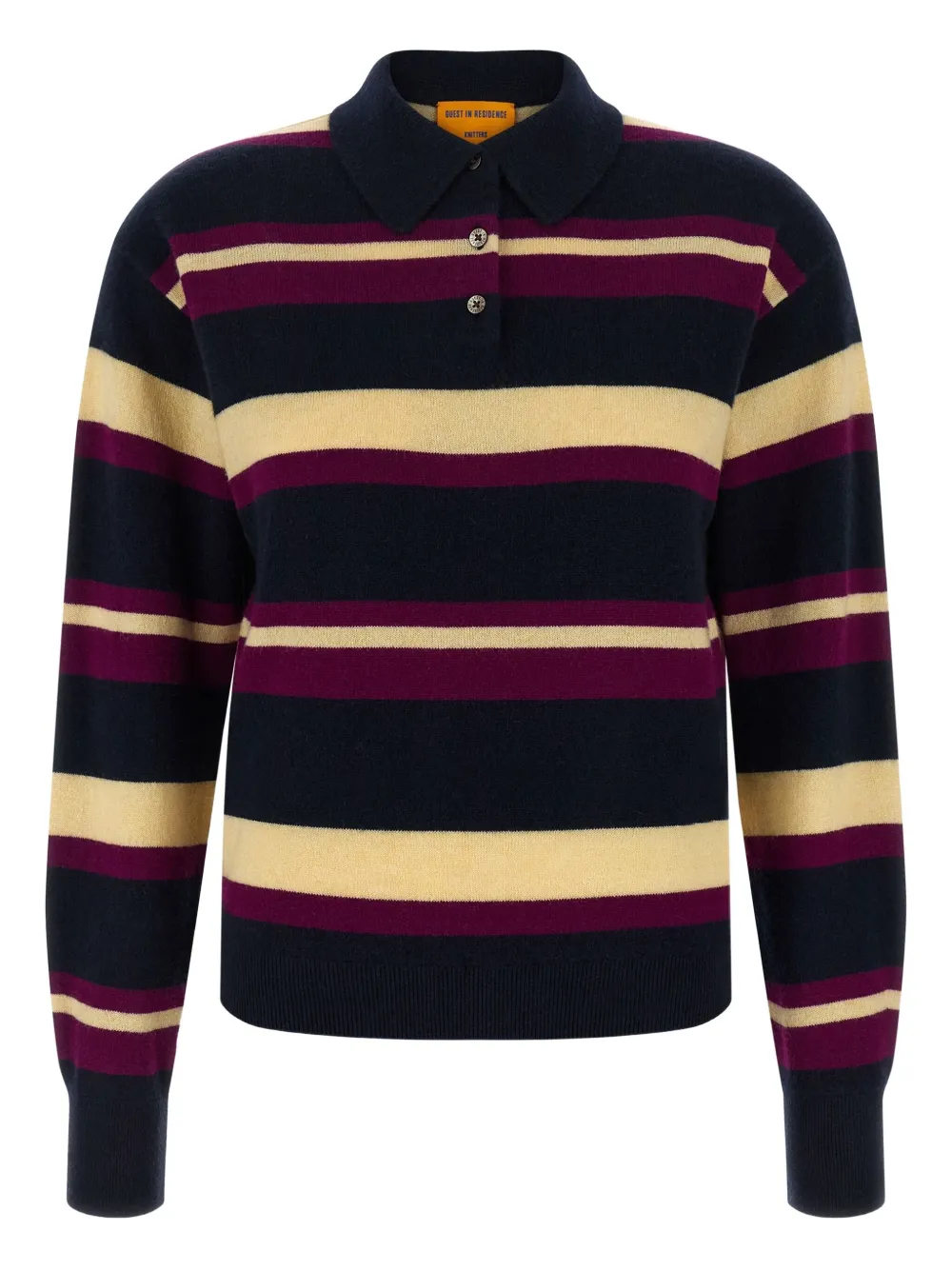 striped polo shirt