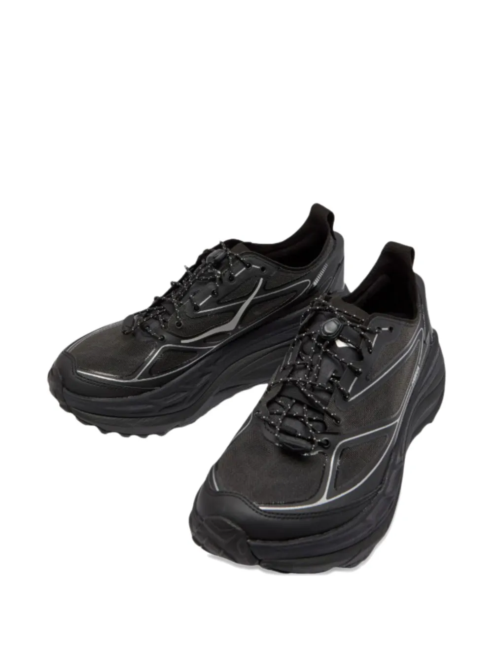 HOKA lace-up sneakers Zwart