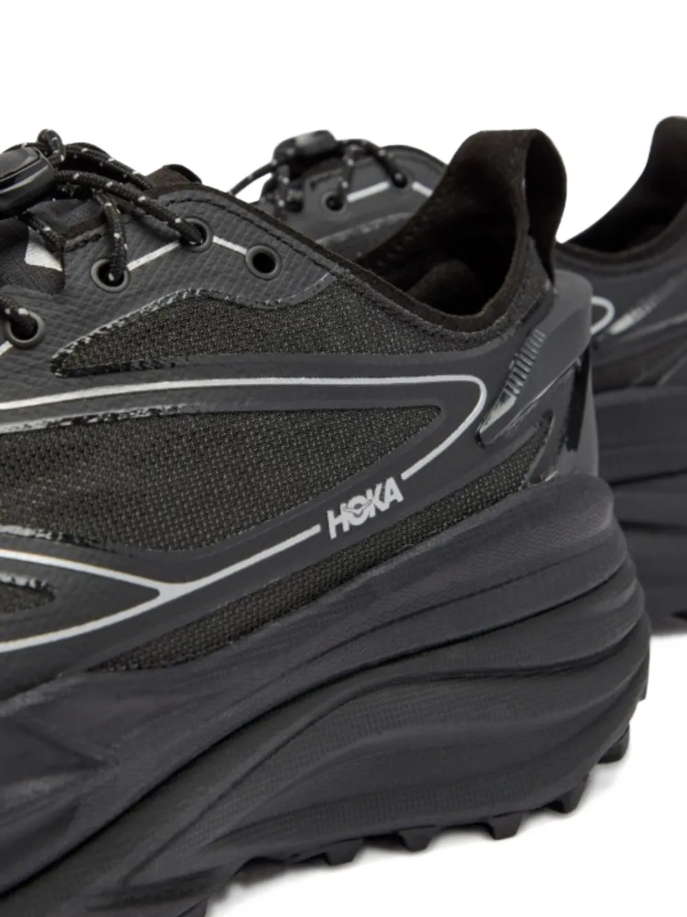 HOKA lace-up sneakers Zwart