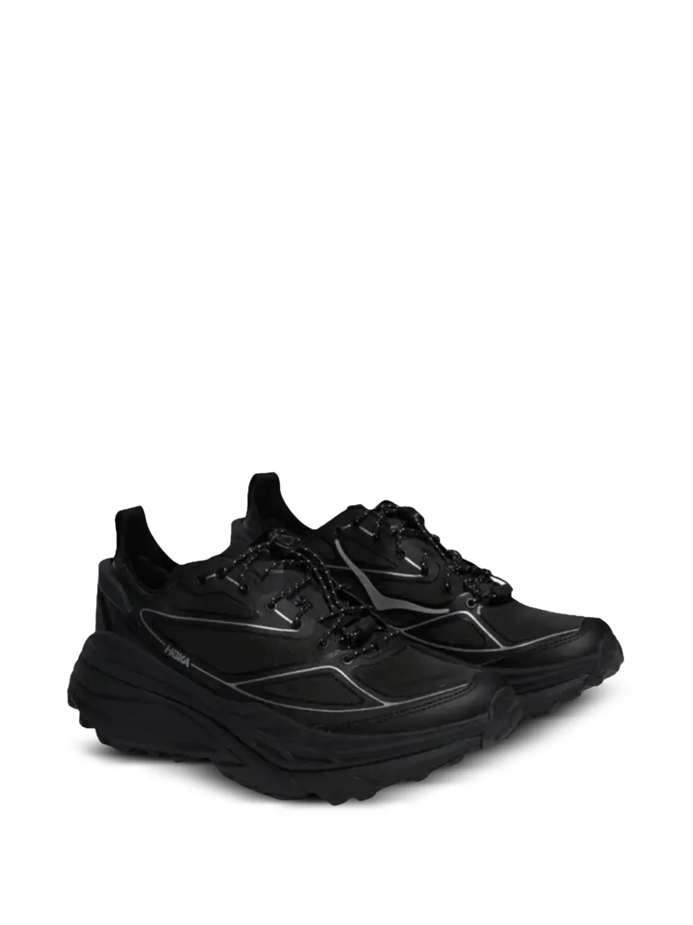 HOKA lace-up sneakers Zwart