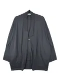 Yohji Yamamoto single-button shirt - Black