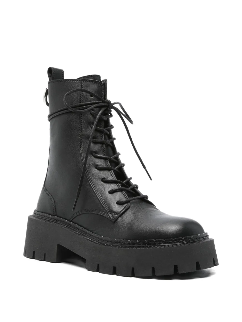 Vic Matie lace-up combat boots Black