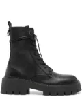 Vic Matie lace-up combat boots - Black