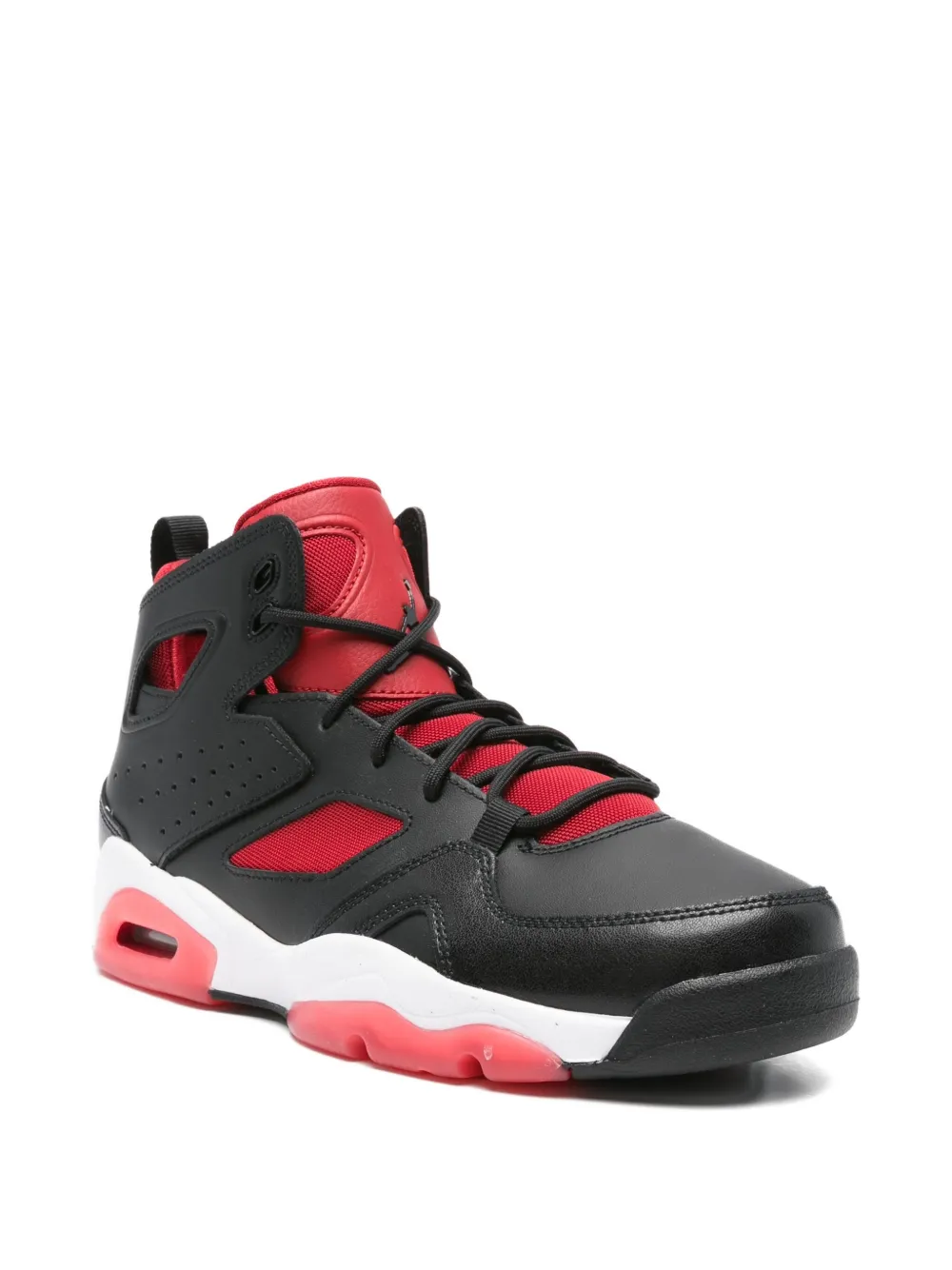 Nike Flight Club 91 perforated sneakers Black
