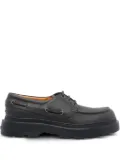 Tod's lace-up platform boat shoes - Black
