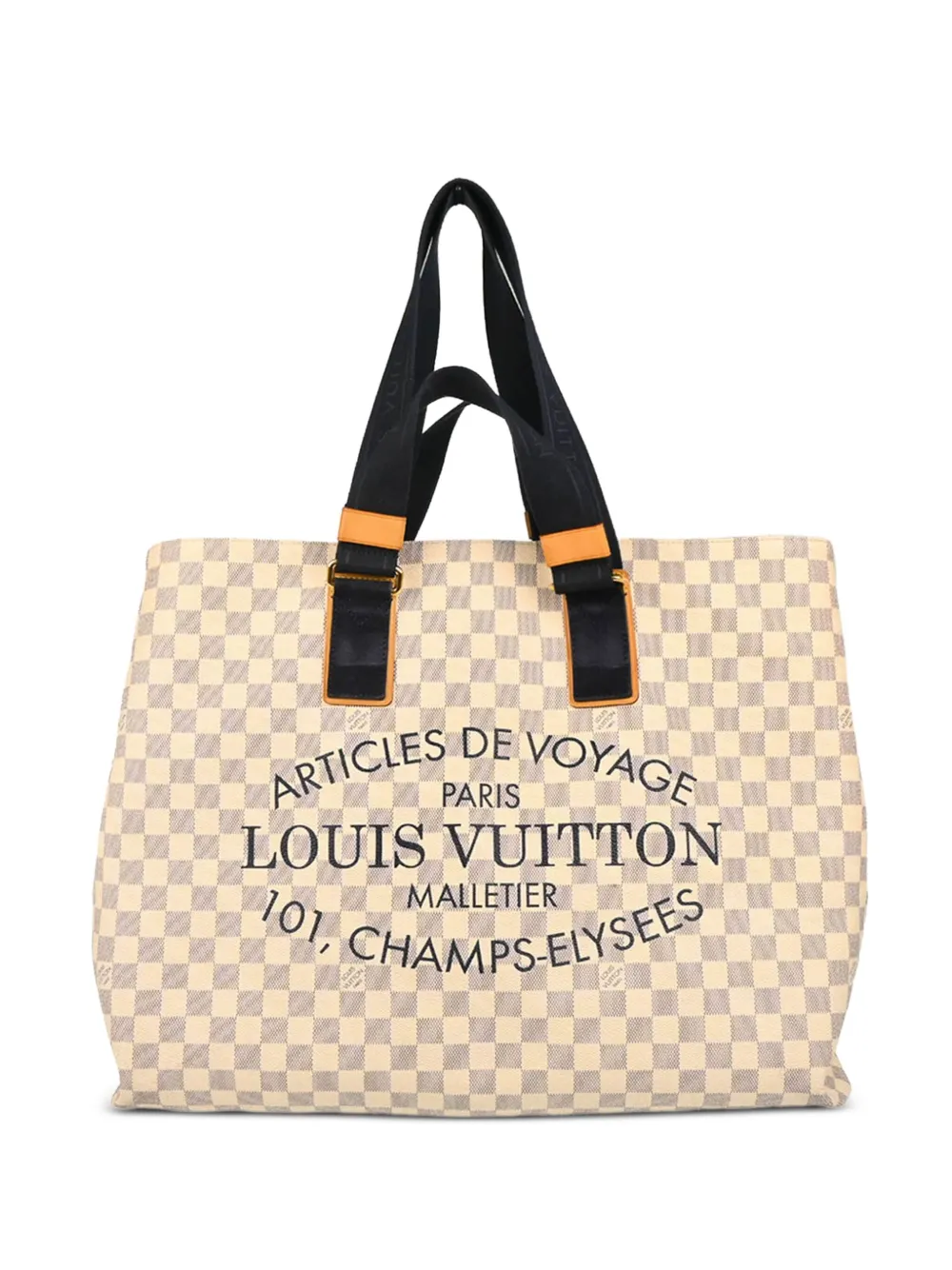 Pre-owned Louis Vuitton 2012 Soleil Cabas Gm Tote Bag In White