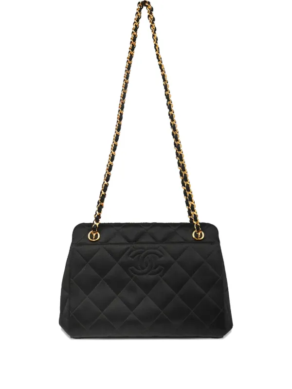 シャネル トートバッグ マトラッセ A50994 黒 キャビアスキン CHANEL 