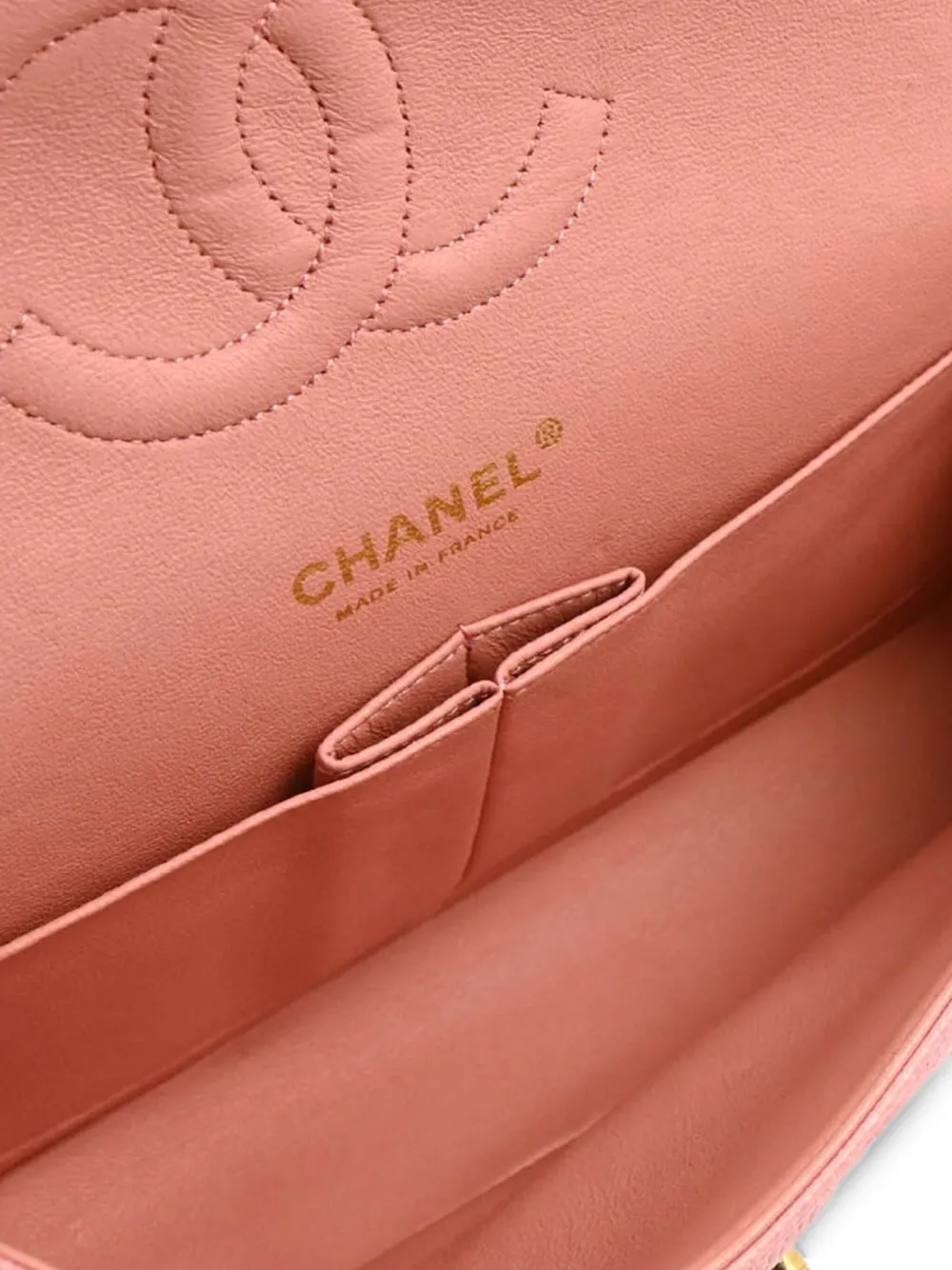 Pre-owned Chanel 2005 Medium Quilted Shoulder Bag In Pink