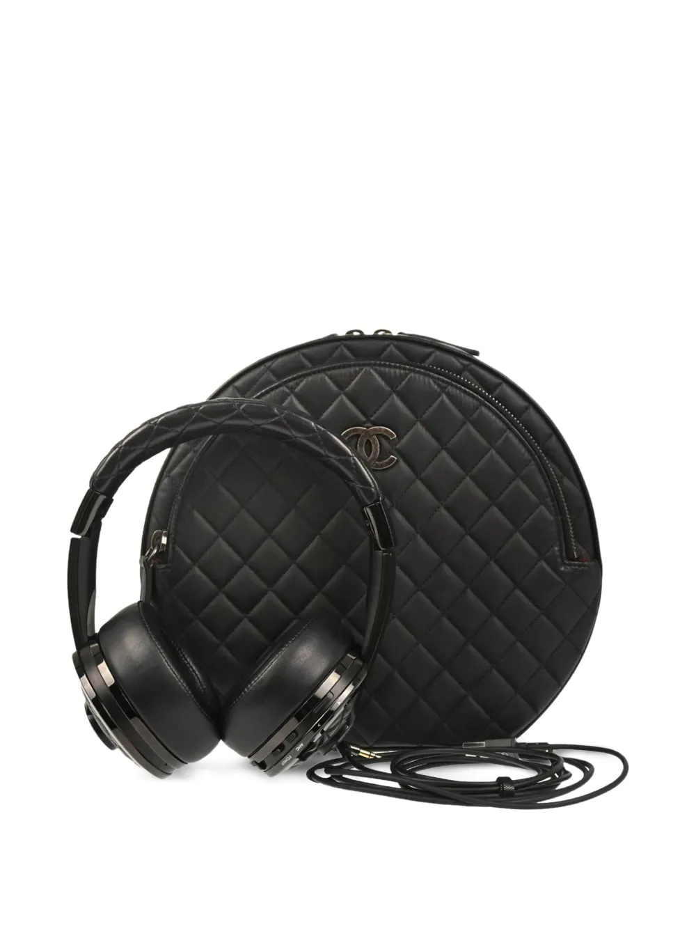 CHANEL Pre-Owned x Monter 2010 ワイヤレス ヘッドホン - ブラック CHANEL Pre-Owned x Monter 2010 ワイヤレス ヘッドホン - ブラック