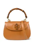 Gucci Pre-Owned 1990-2000s Bamboo leather tote bag - Brown
