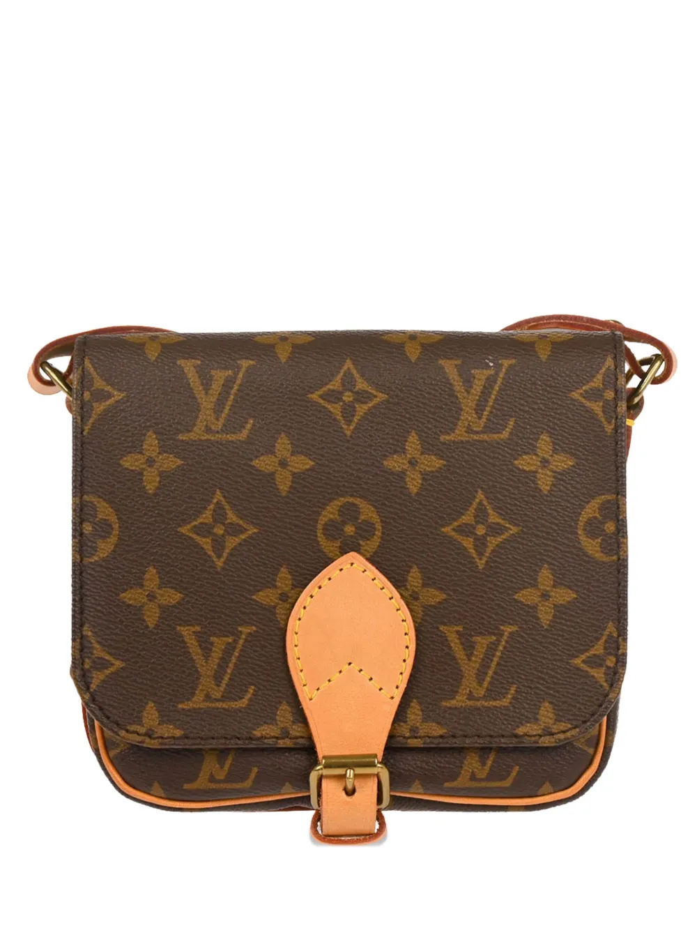 Louis Vuitton Pre-Owned 1989 カルトシエール PM ショルダーバッグ - ブラウン Louis Vuitton Pre-Owned 1989 カルトシエール PM ショルダーバッグ - ブラウン