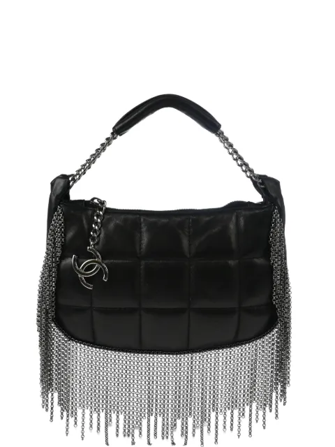 CHANEL Pre-Owned 2002 Choco Bar fringe handbag