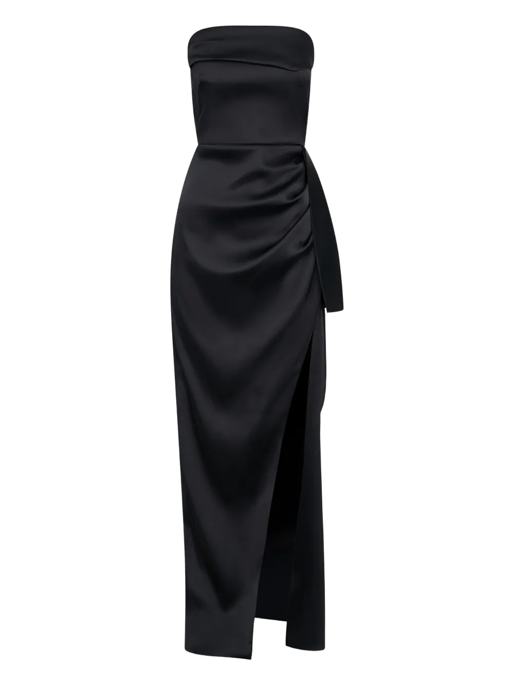 Nicholas Erelyn strapless draped maxi dress | Black | Image 1
