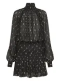Nicholas Cecile turtle-neck mini dress - Black