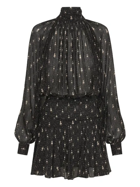 Nicholas Cecile turtle-neck mini dress