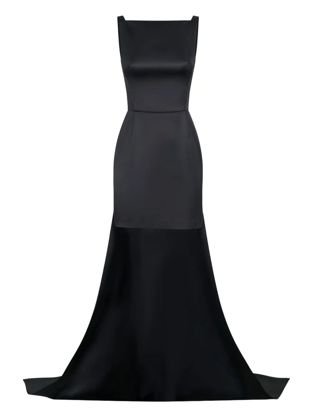 Nicholas Valentina High-low Mini Dress In Black