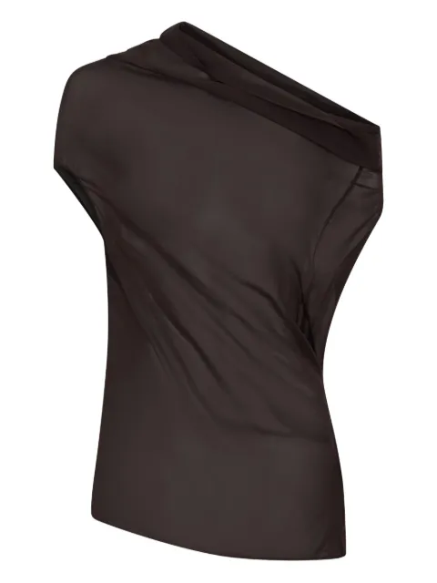 Nicholas Ryanne asymmetrical draped top