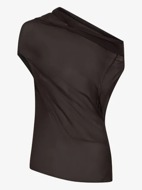 Nicholas Ryanne asymmetrical draped top