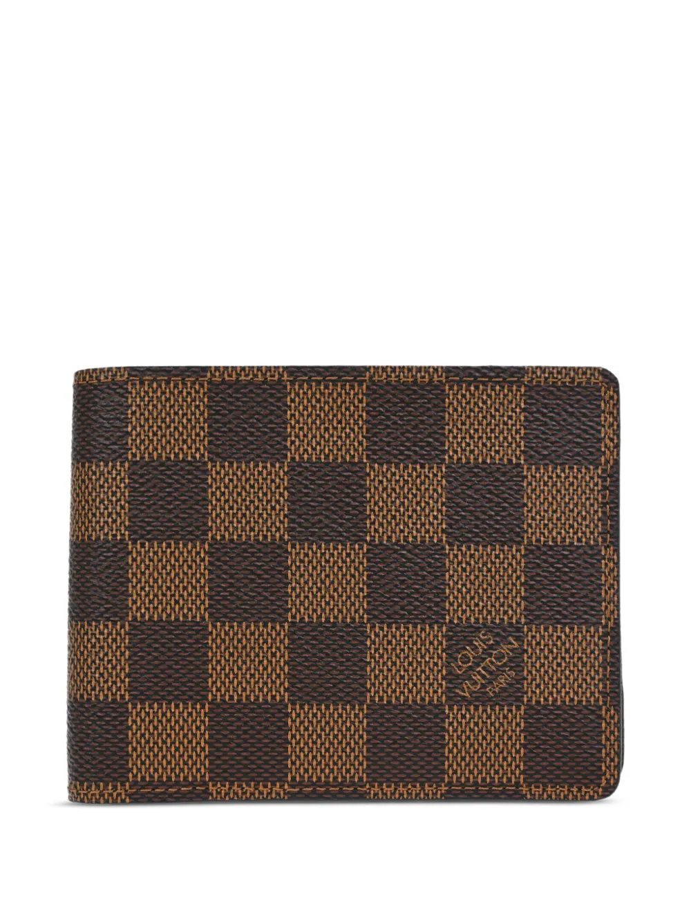 Pre-owned Louis Vuitton 2011 Bi-fold Wallet In Brown