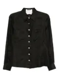 CHANEL Pre-Owned 1990-2000s blouse sheer shirt - Black