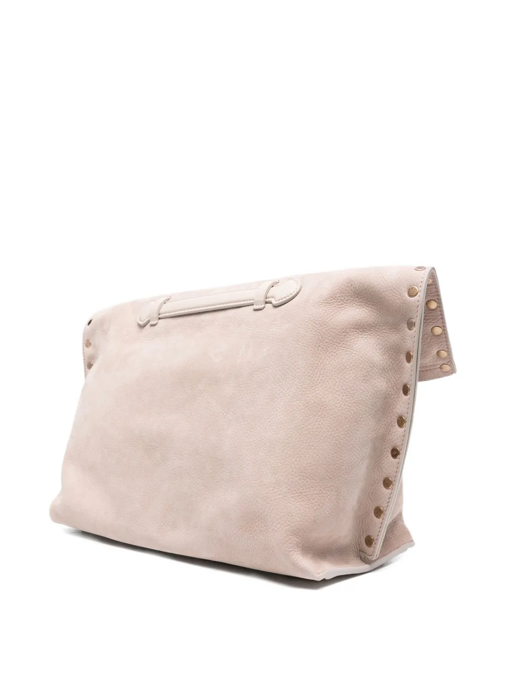 Zanellato Medium A'spasso shopper met studs Roze