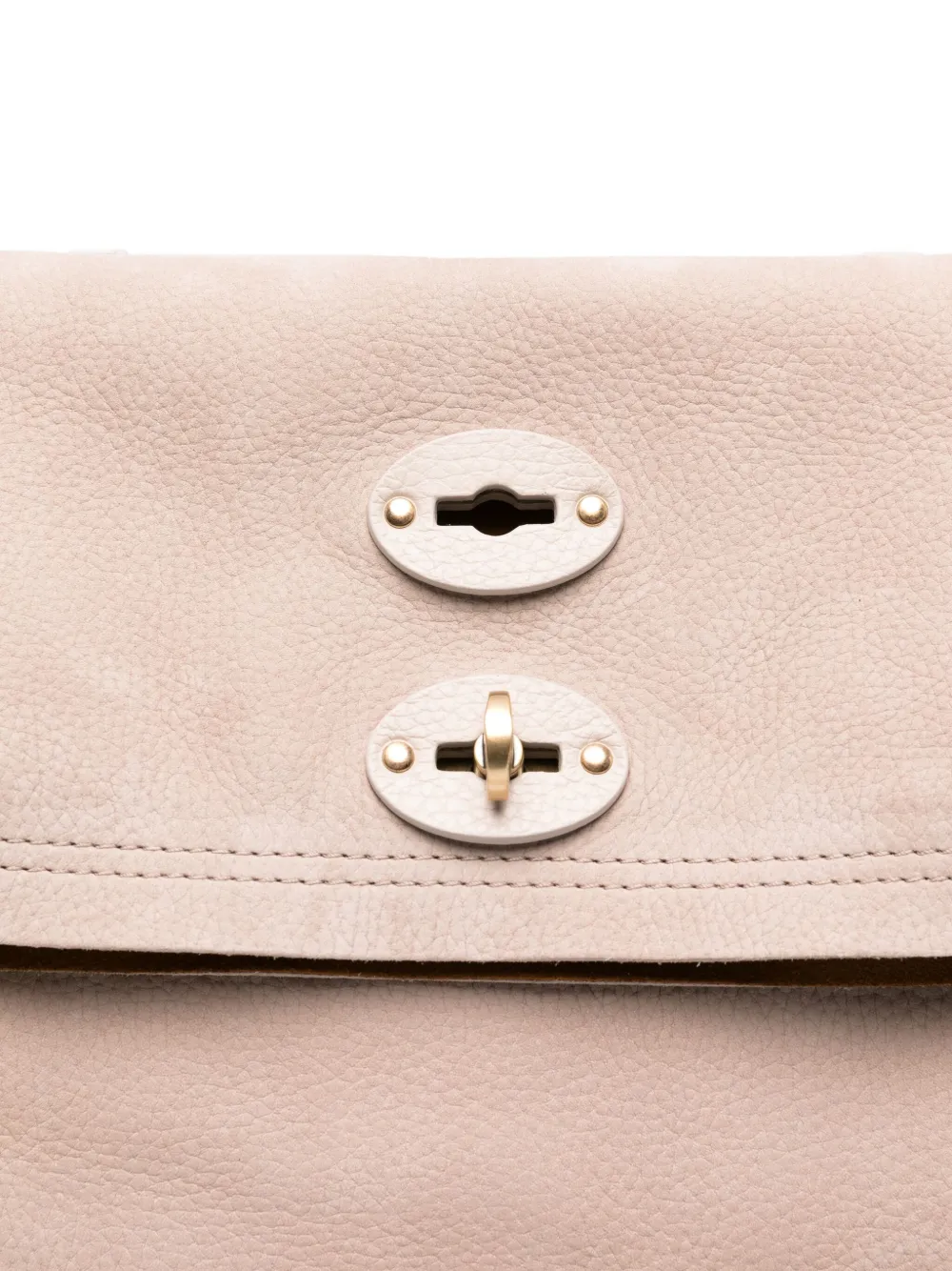 Zanellato Medium A'spasso shopper met studs Roze