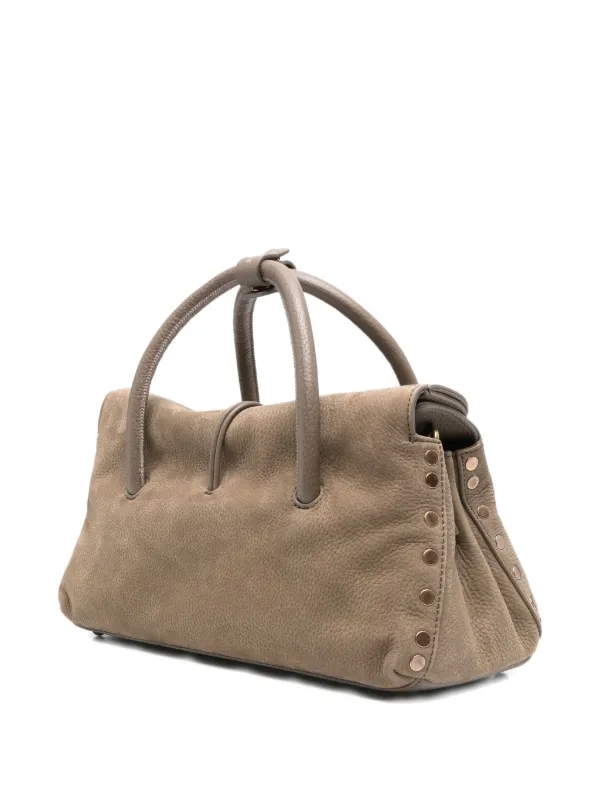 Zanellato ツイストロック ハンドバッグ | グレー | FARFETCH JP