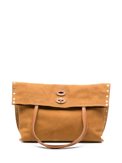 Zanellato medium A'spasso stud-embellished tote bag