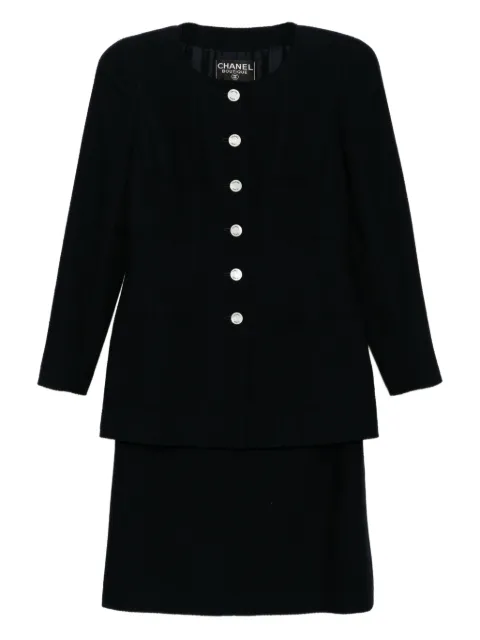 CHANEL Pre-Owned 1997 setup suit jacket skirt