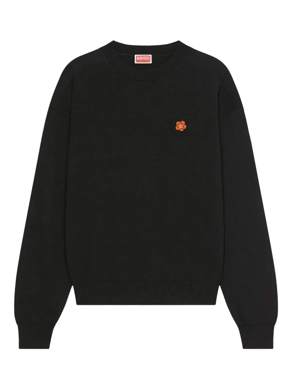 Kenzo logo sweater Zwart