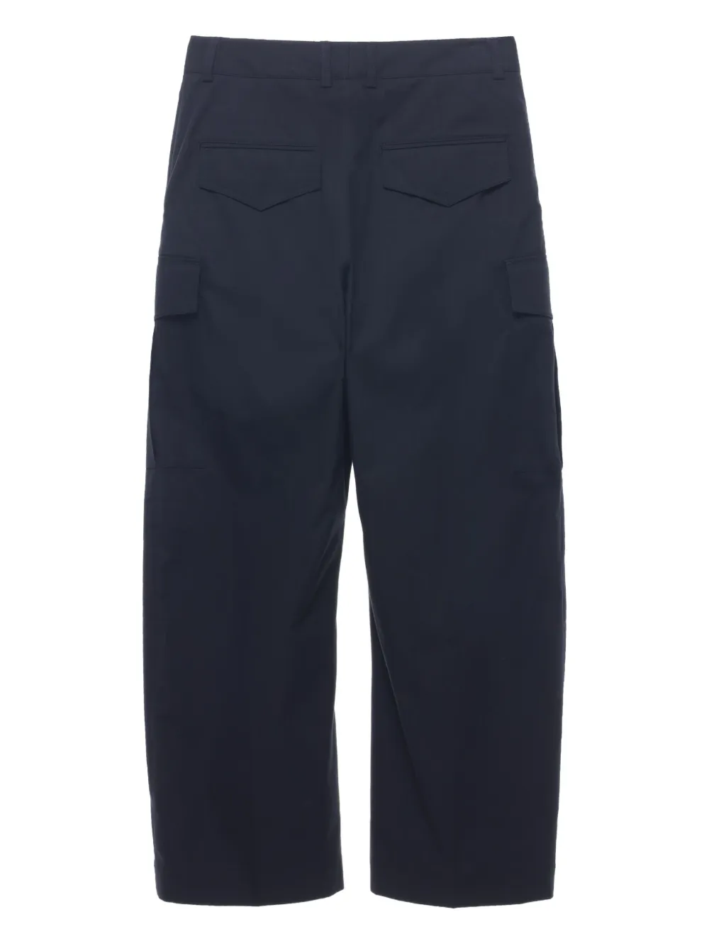 Studio Nicholson Broek met cargo zak Blauw