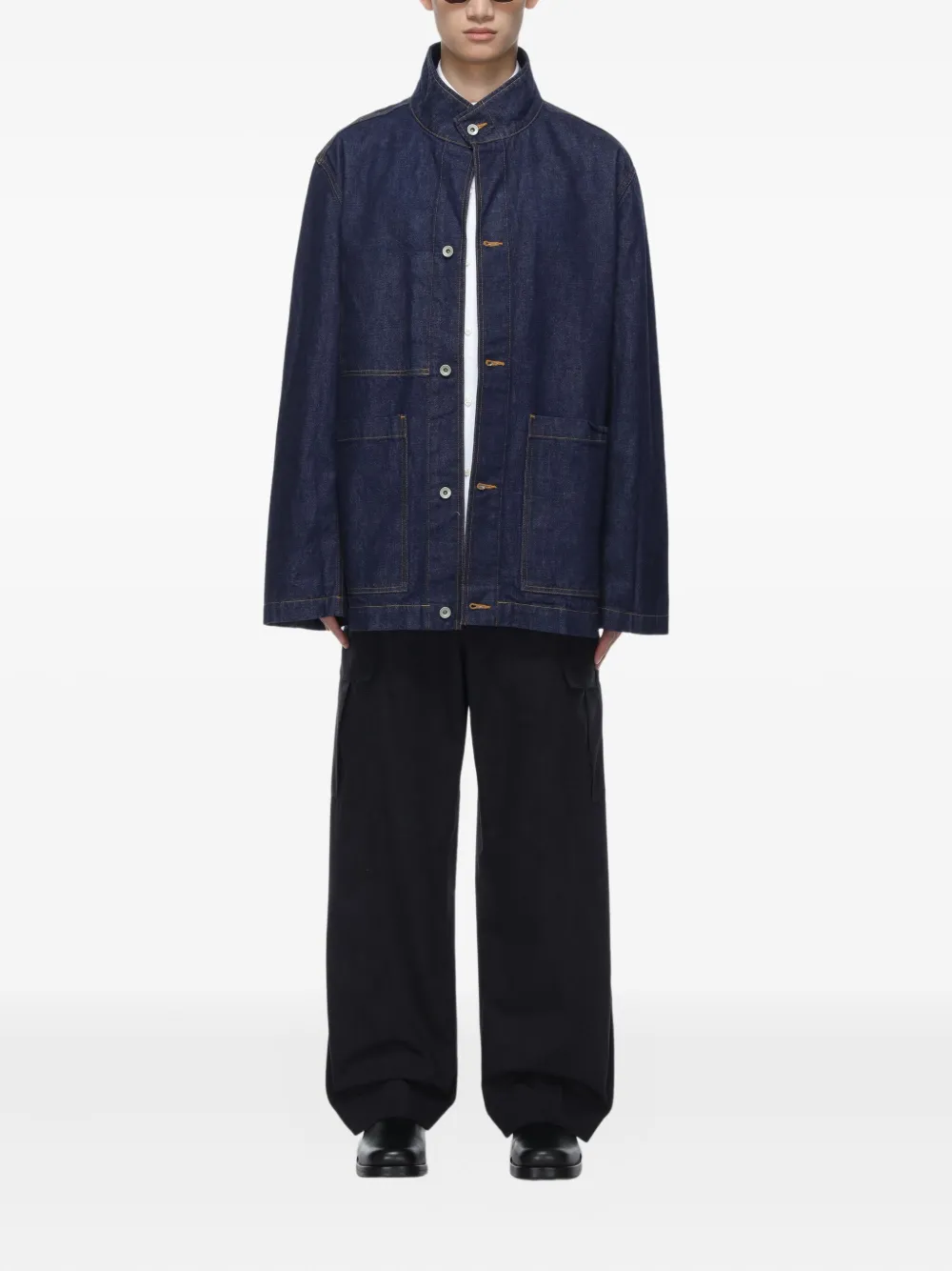 Studio Nicholson 褶皱牛仔夹克 | 牛仔夹克 | Image 2