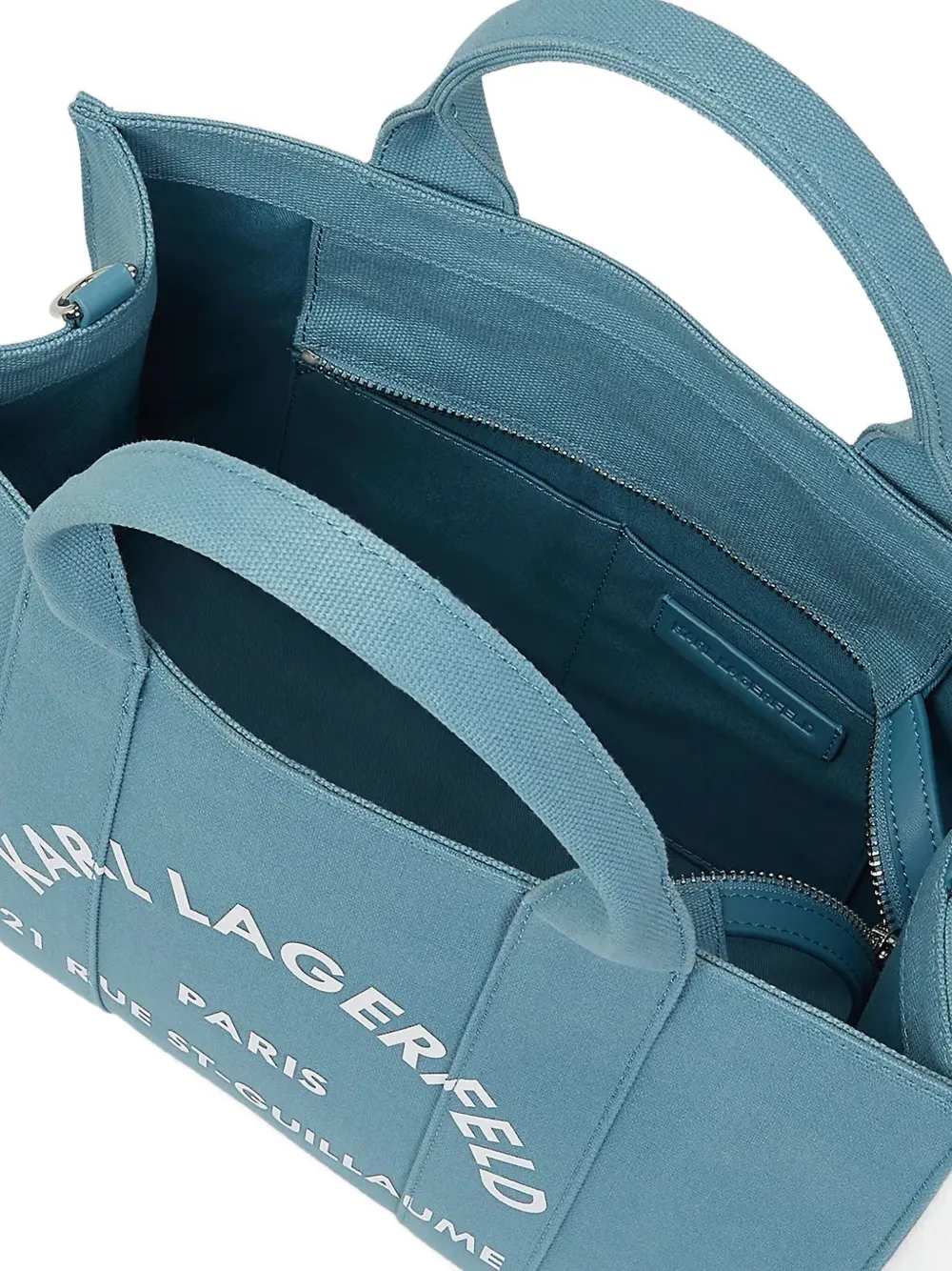 Karl Lagerfeld Medium Rue St-Guillaume shopper Blauw