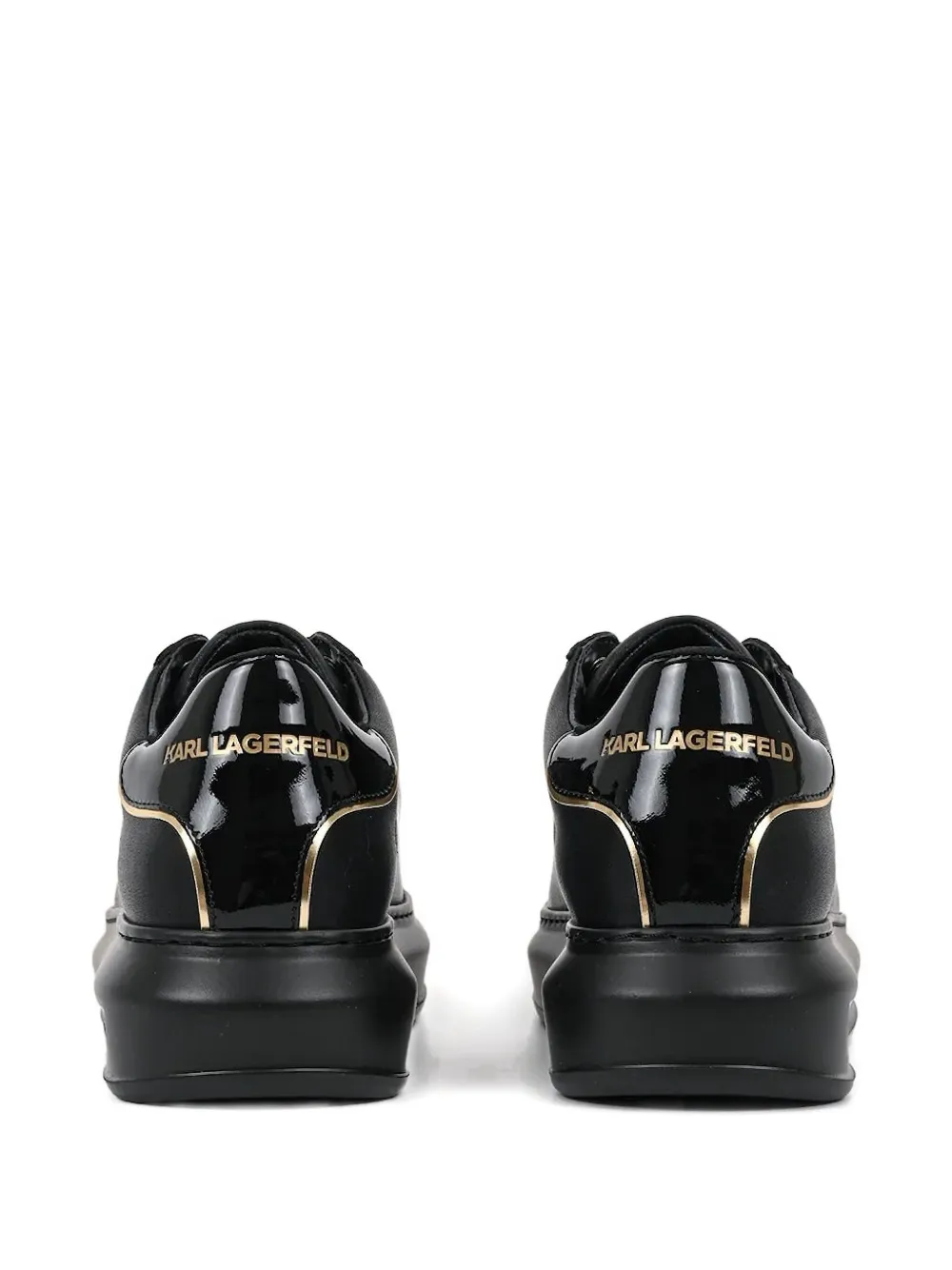 Karl Lagerfeld KAPRI logo-detail platform sneakers Black