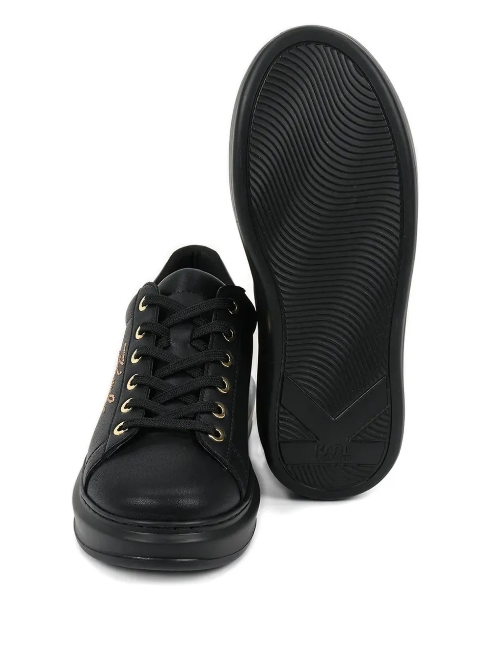 Karl Lagerfeld KAPRI logo-detail platform sneakers Black