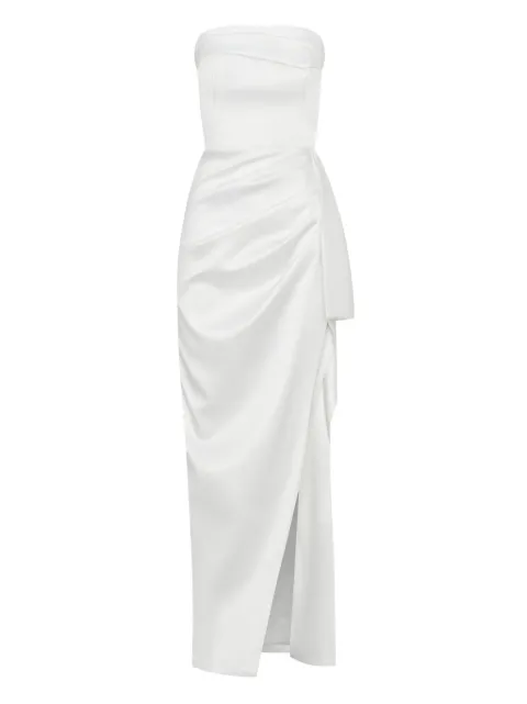 Nicholas Erelyn strapless draped dress
