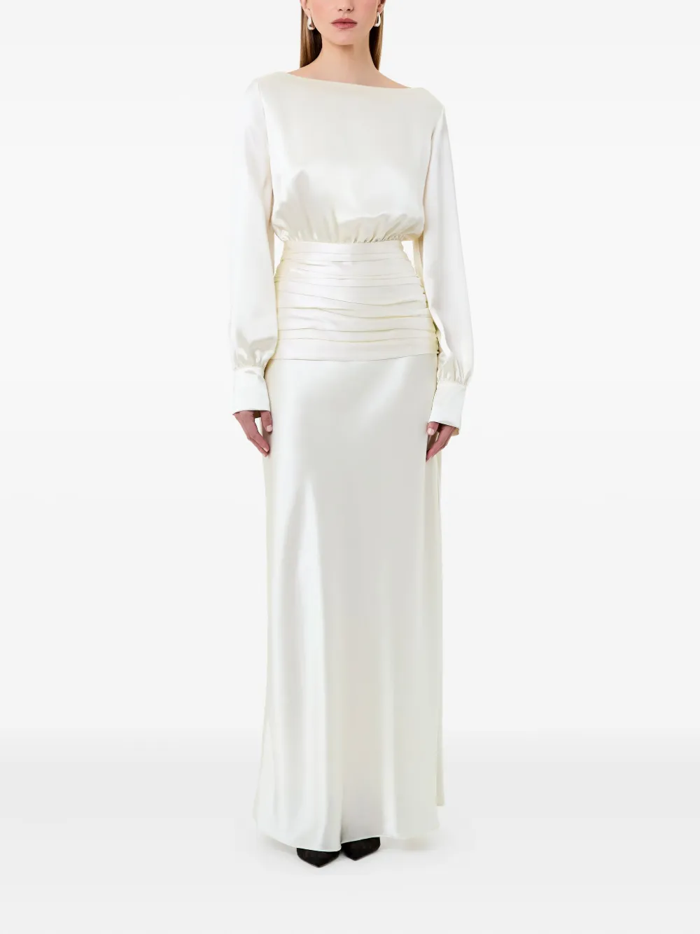 Nicholas Samina open-back gathered dress | Evening Dresses | Image 2